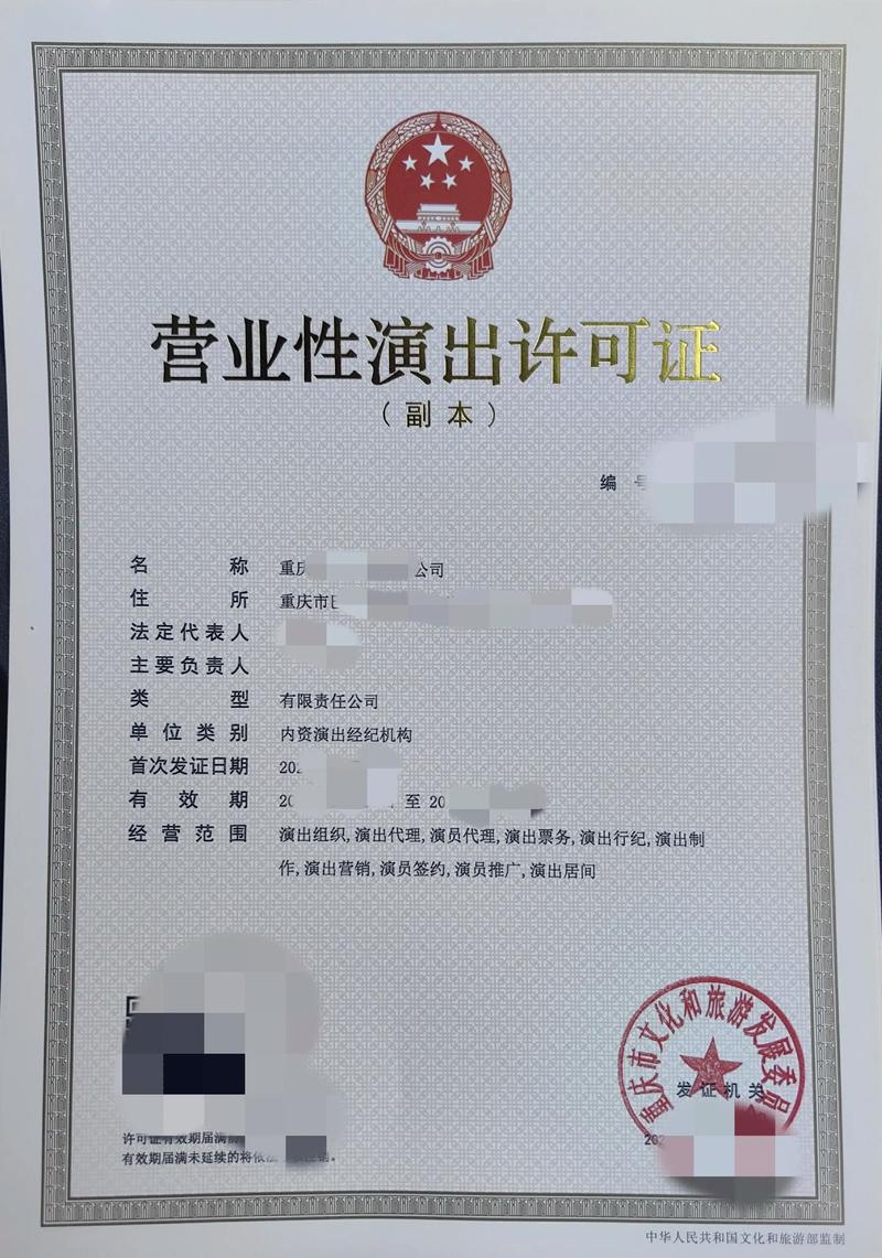 办理营业性演出许可证找大卯财税.#营业执照 #财税 #演出许